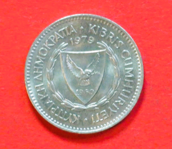 Zypern:  50 Mils, 1963-1982, gebraucht (used / ss-vz), # 41
