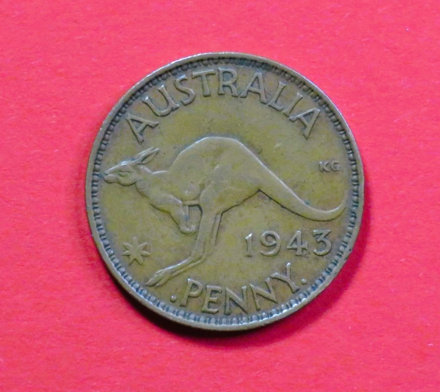 Australia, 1 Penny, 1937-1948, circulated (USED / vf), George VI.