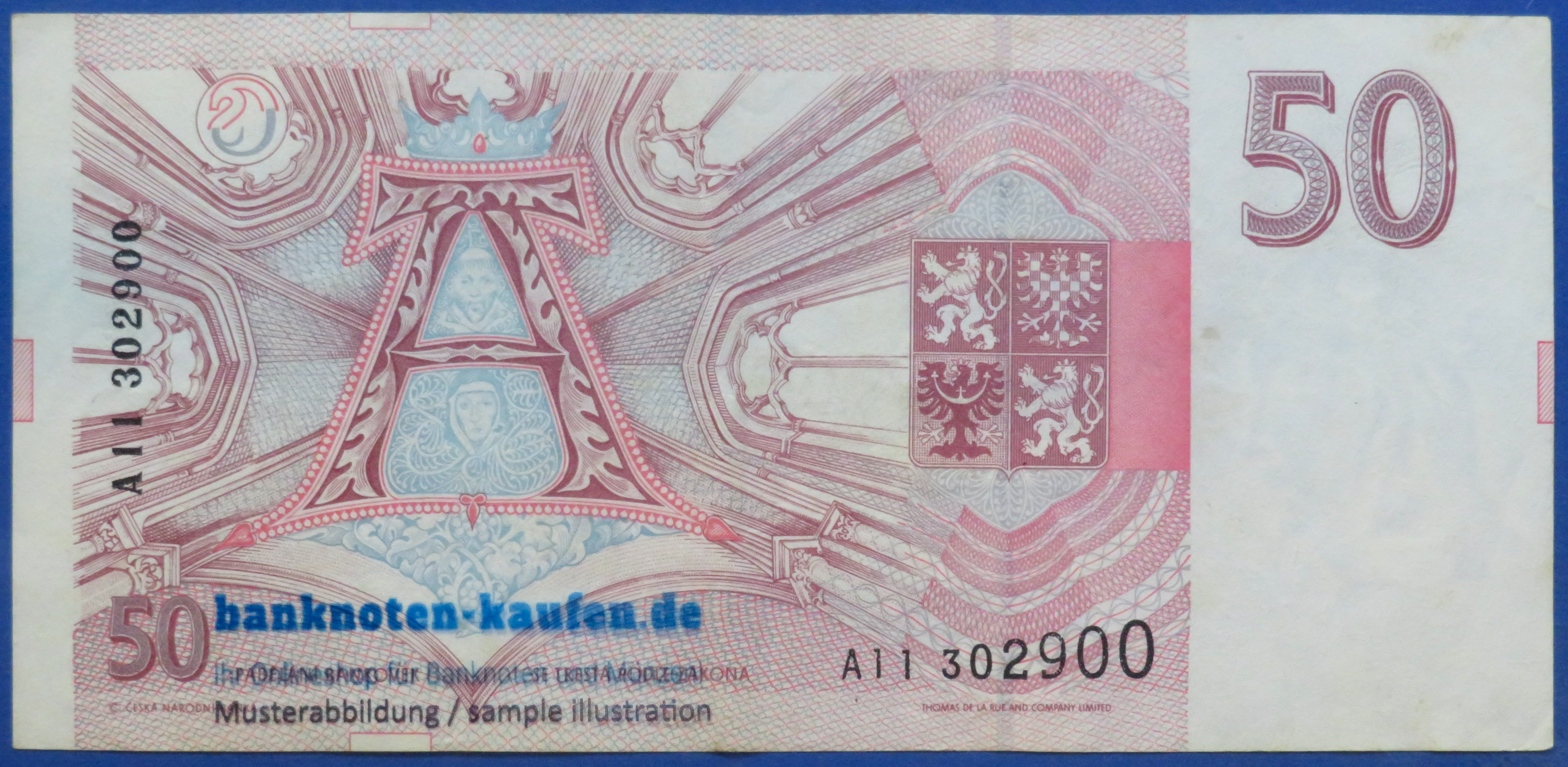Tschechische Republik, 50 Korun, 1993,  gebraucht (USED / VF), P-4a