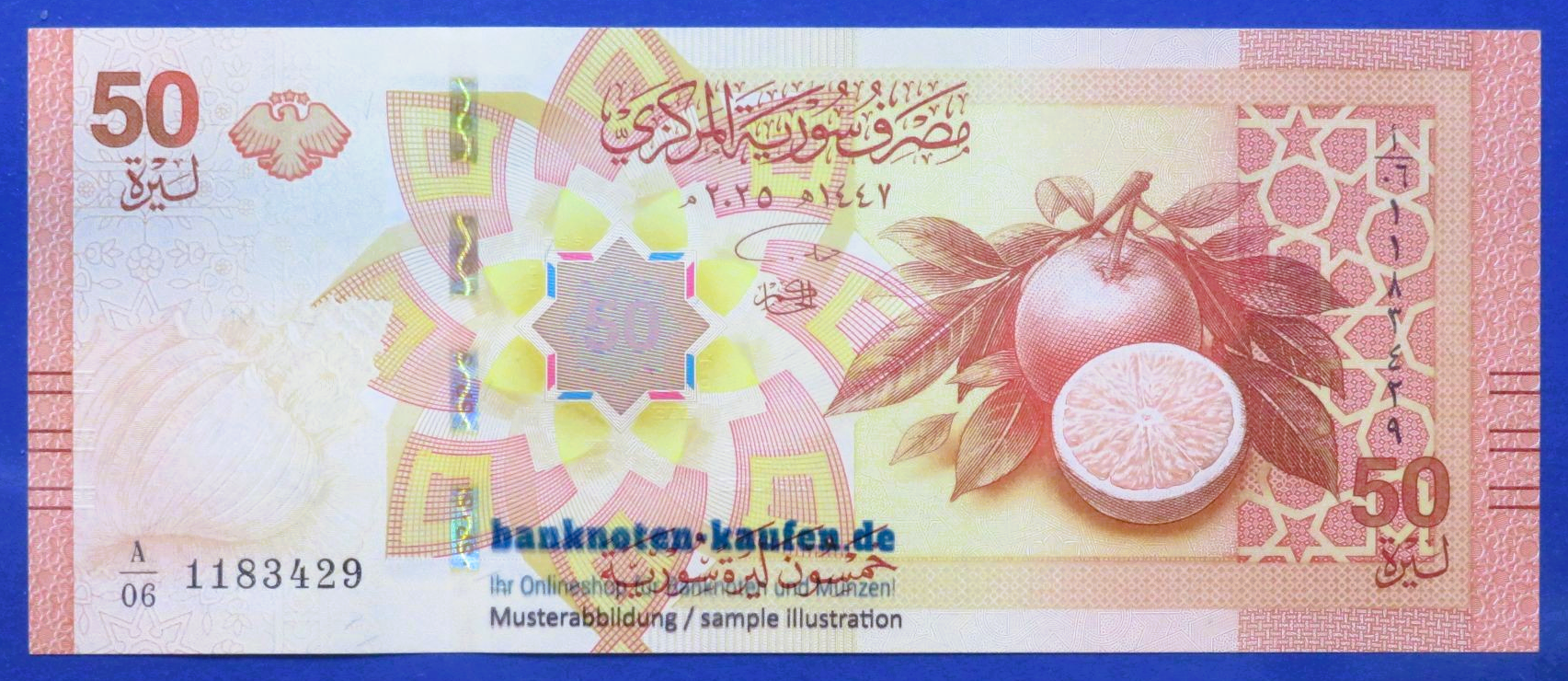 Arabia, 50 Pounds, 2025, uncirculated (UNC), P-121