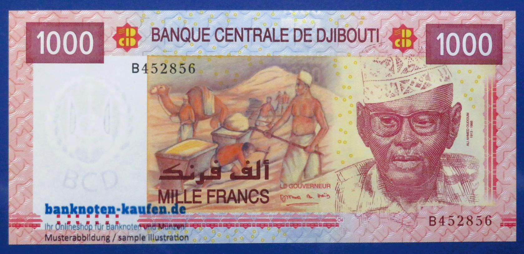 Djibouti - 1,000 Francs, 2005ND, uncirculated (UNC), P-42