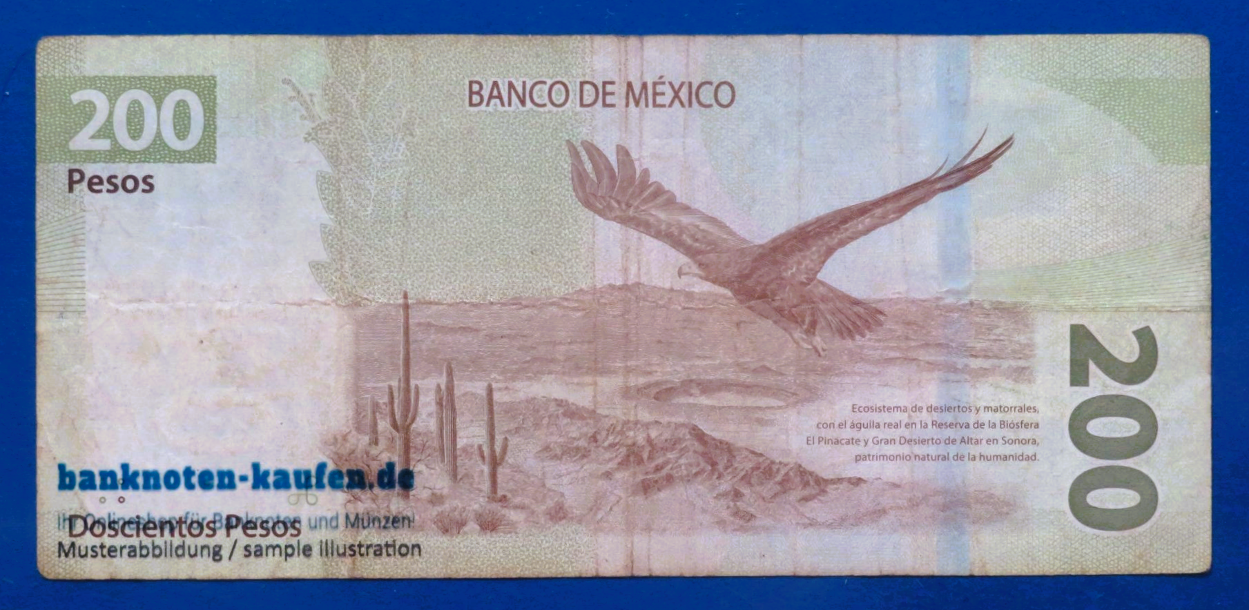 Mexico, 200 Pesos, 2019, circulated (USED / F), P-131