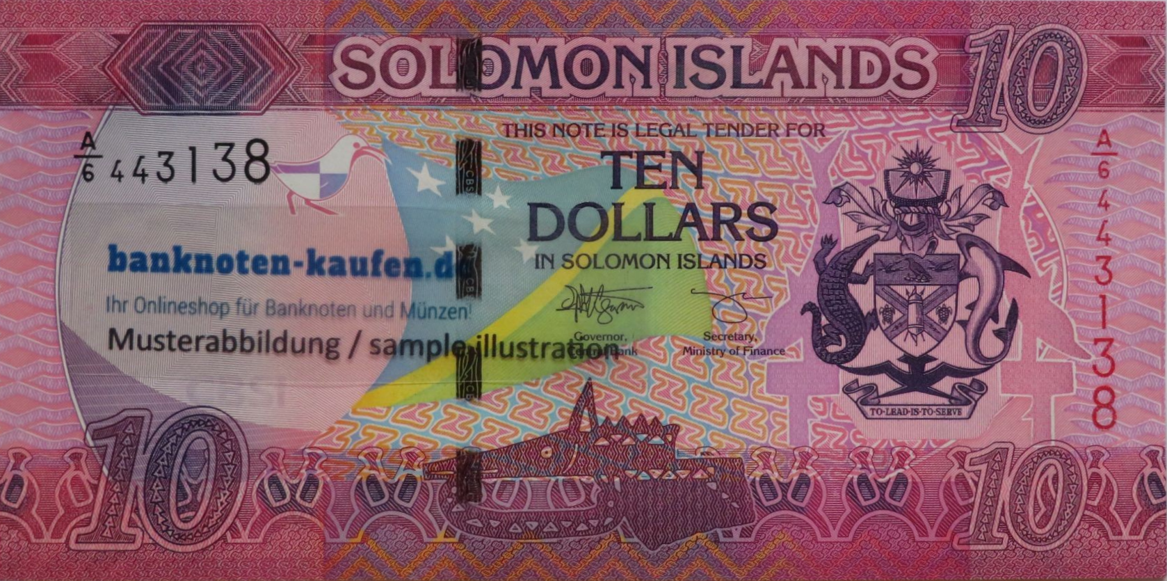 Solomon Islands, 10 Dollars, 2017ND, uncirculated (UNC), P-35