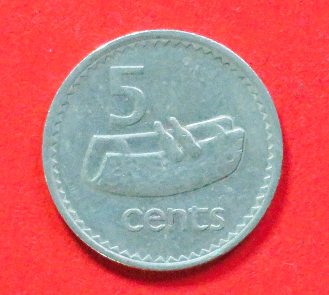 Fidschi: 5 Cents, 1986-1987, gebraucht (used / ss), # 51