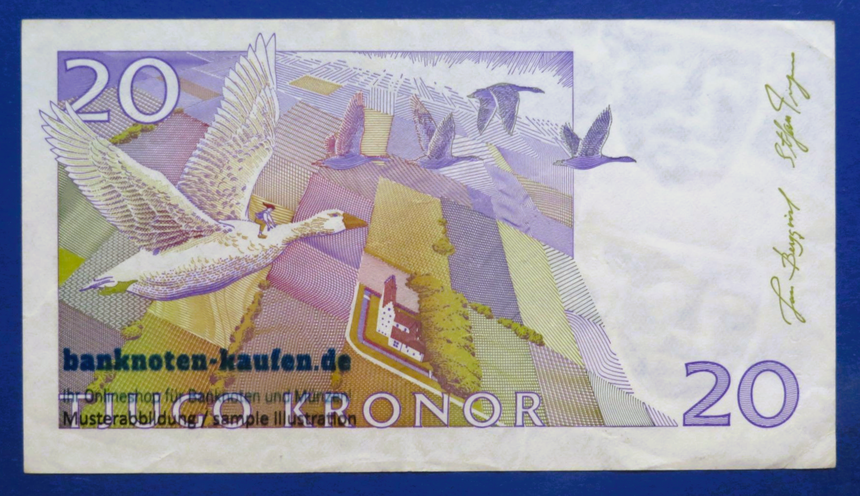 Sweden, 20 Kronor, 2006, circulated (USED / VF), P-63c