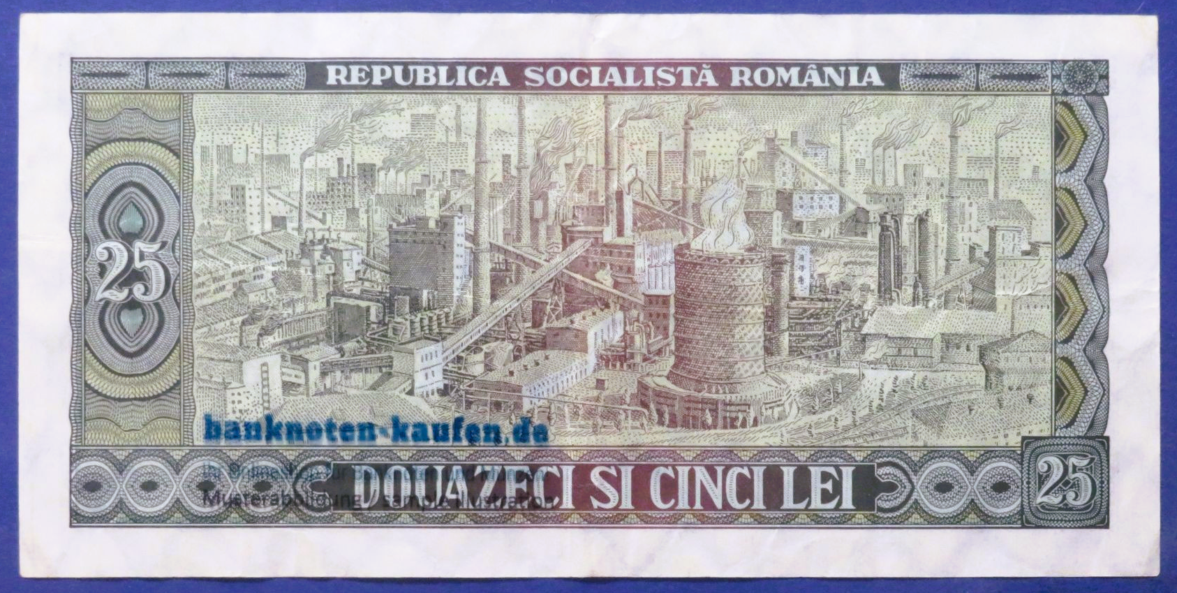 Rumänien, 25 Lei, 1966, gebraucht (USED / VF), P-95