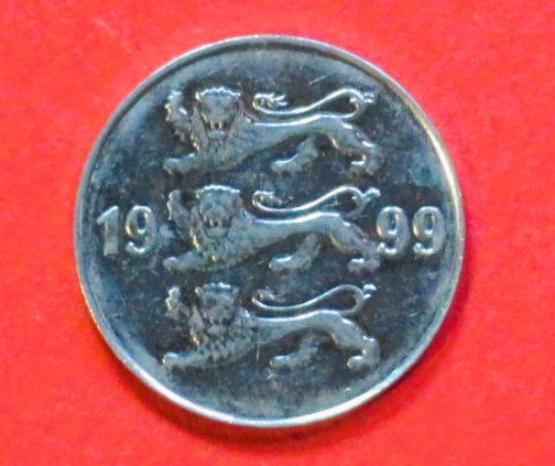 Estland:  20 Senti, 1997-2008, gebraucht (used / vz), # 24a