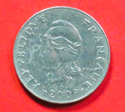 french Polynesia: 20 Francs, 2006+, circulated (used / vf), # 16a