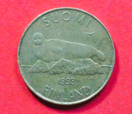 Finnland:  5 Markkaa, 1992-2001, gebraucht (used / ss-vz), # 70