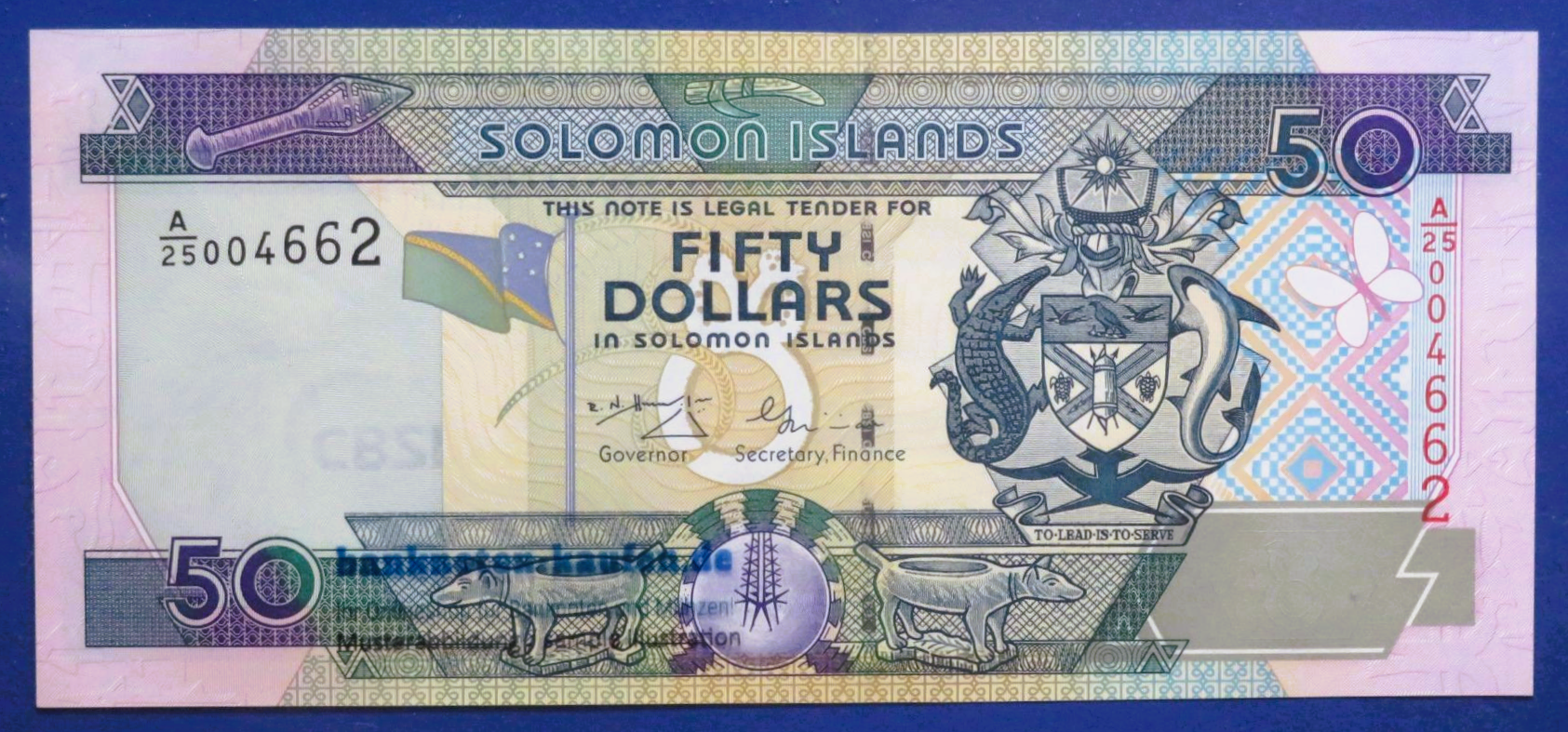 Solomon Islands, 50 Dollars, 2001ND, uncirculated (UNC), P-24