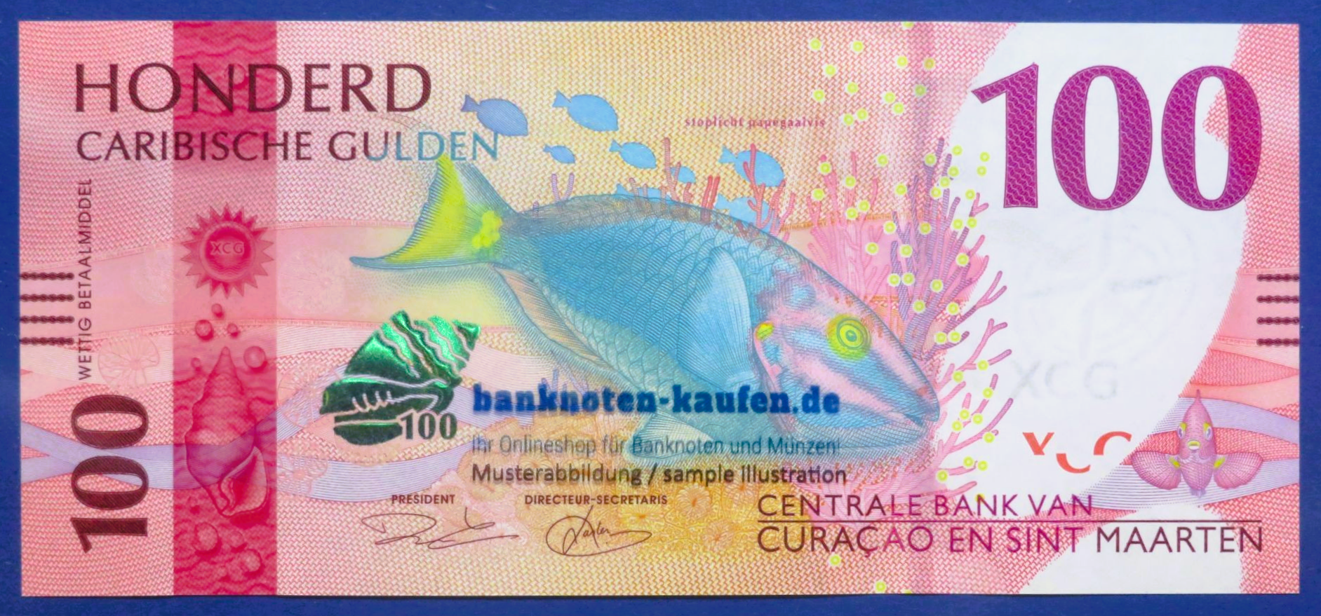 Curacao and Sint Maarten, 100 caribbean Guilder, 2025, uncirculated (UNC), P-4