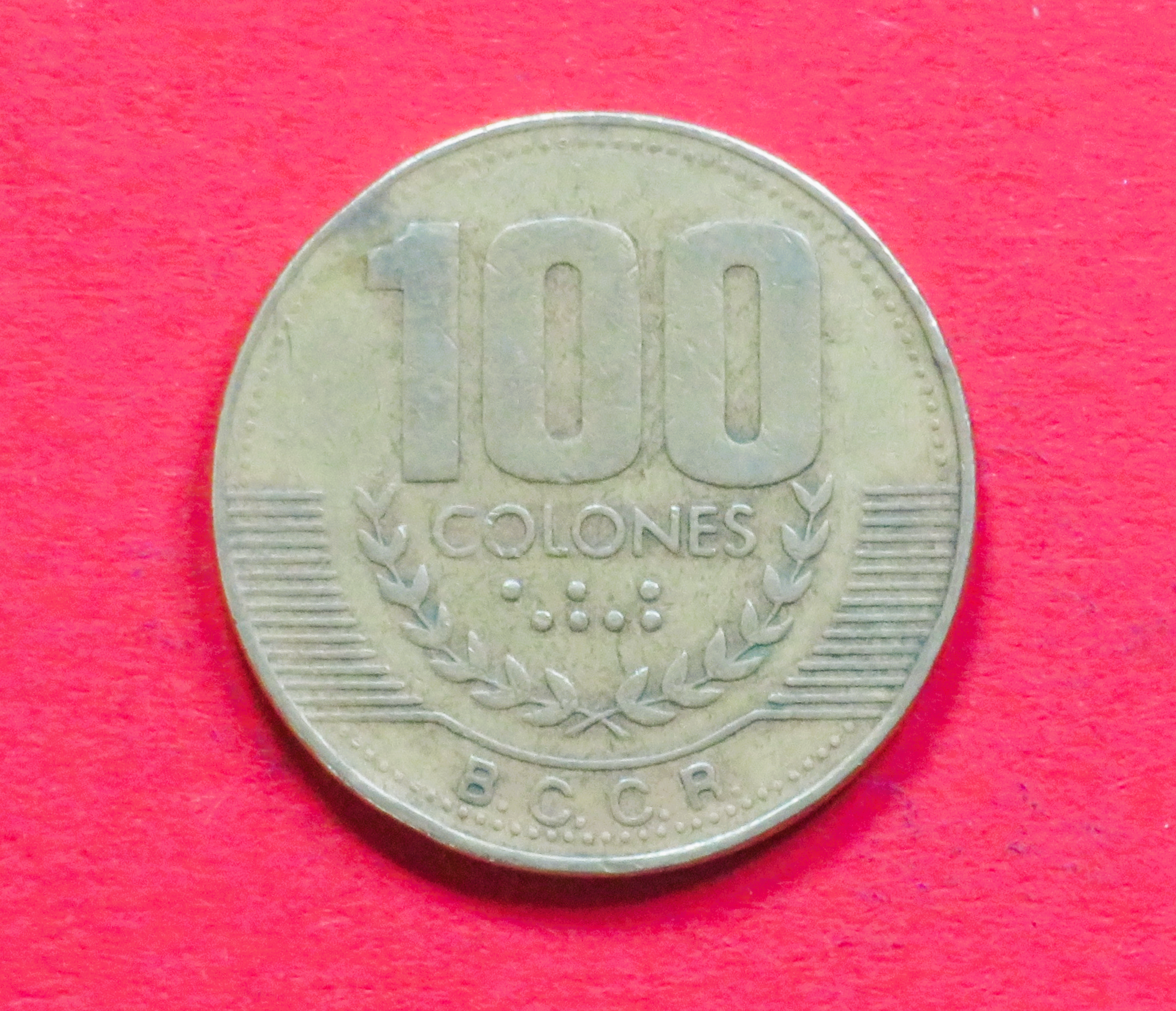 Costa Rica: 100 Colones, 1999, gebraucht (used / ss), # 92a.1