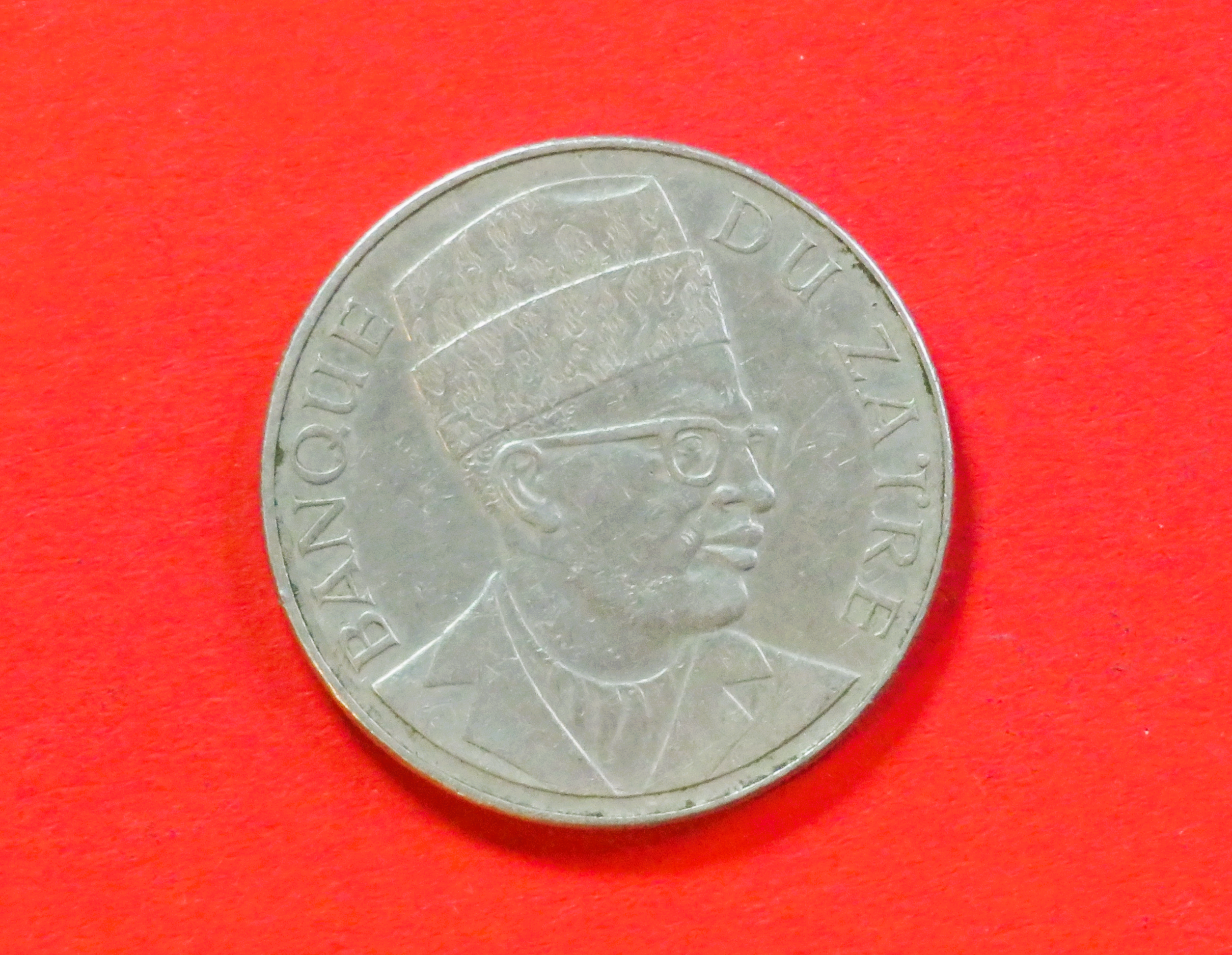 Zaire:  20 Makuta, 1973-1976, circulated (used / vf), # 55