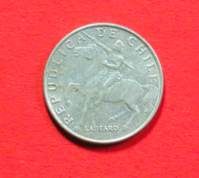 Chile: 5 Escudos, 1971-1972, circulated (used / vf), # 45