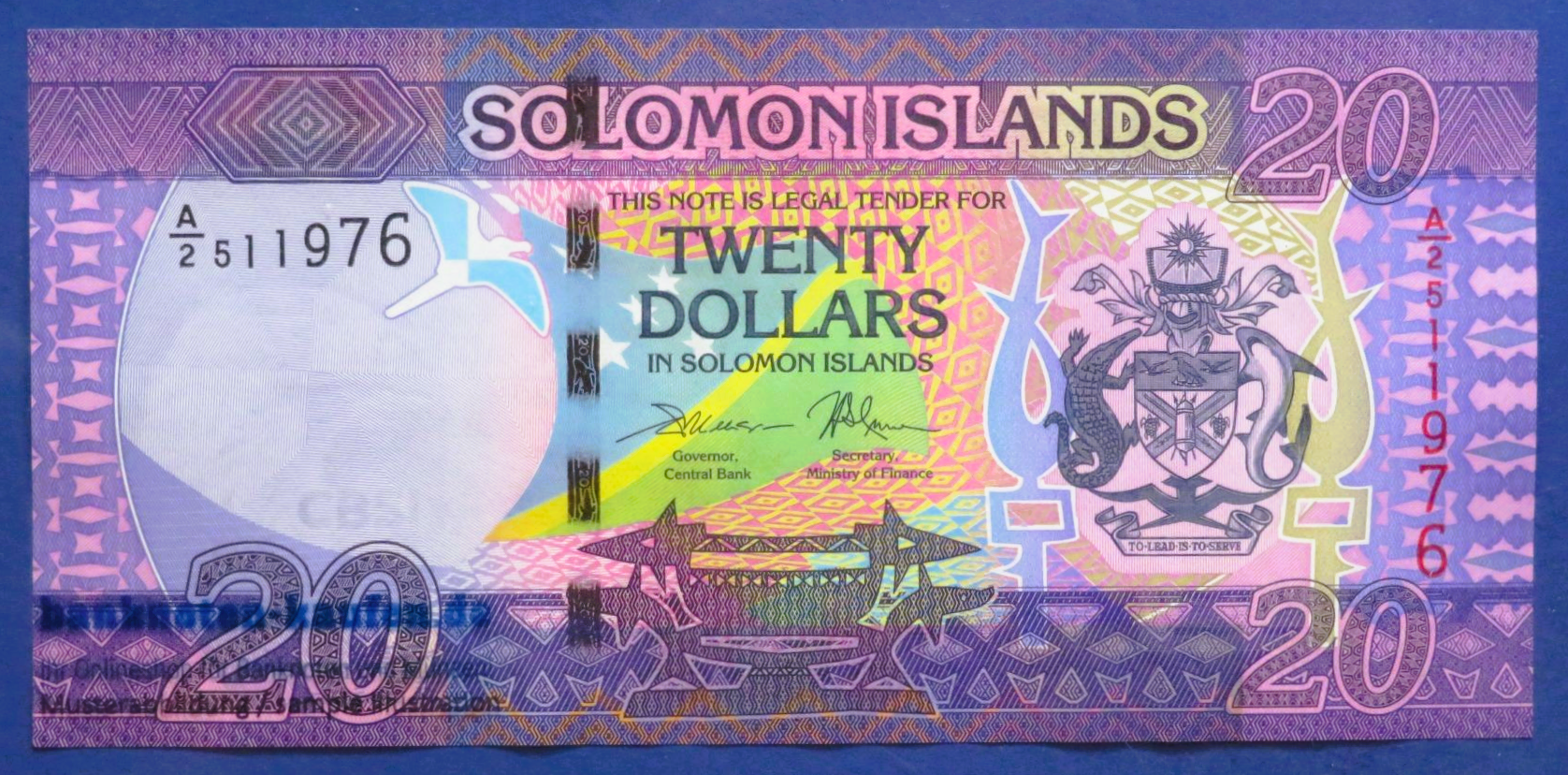 Solomon Islands, 20 Dollars, 2017ND, uncirculated (UNC), P-34