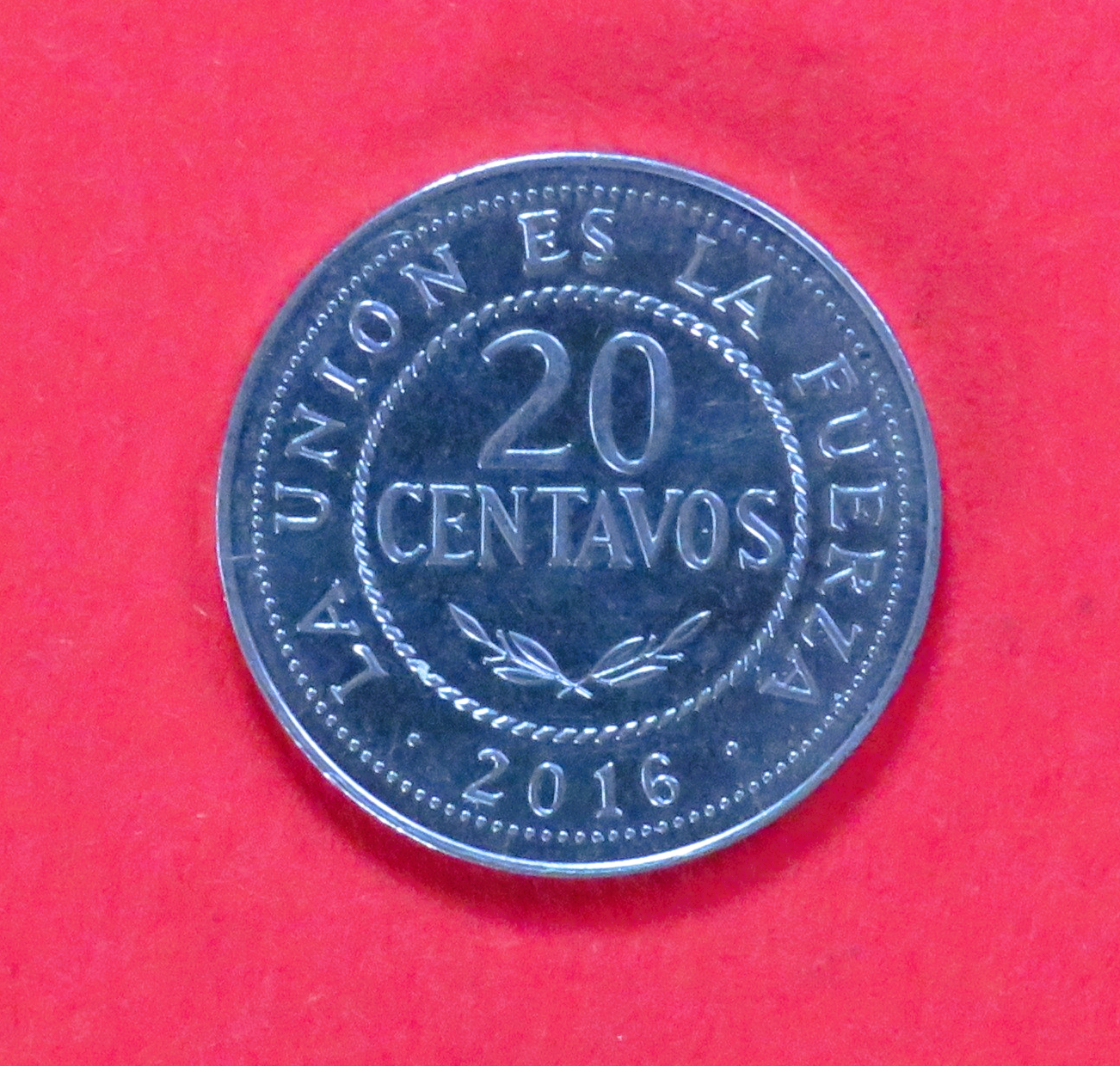 Bolivien, 20 Centavos, 2010+, gebraucht (used / ss)