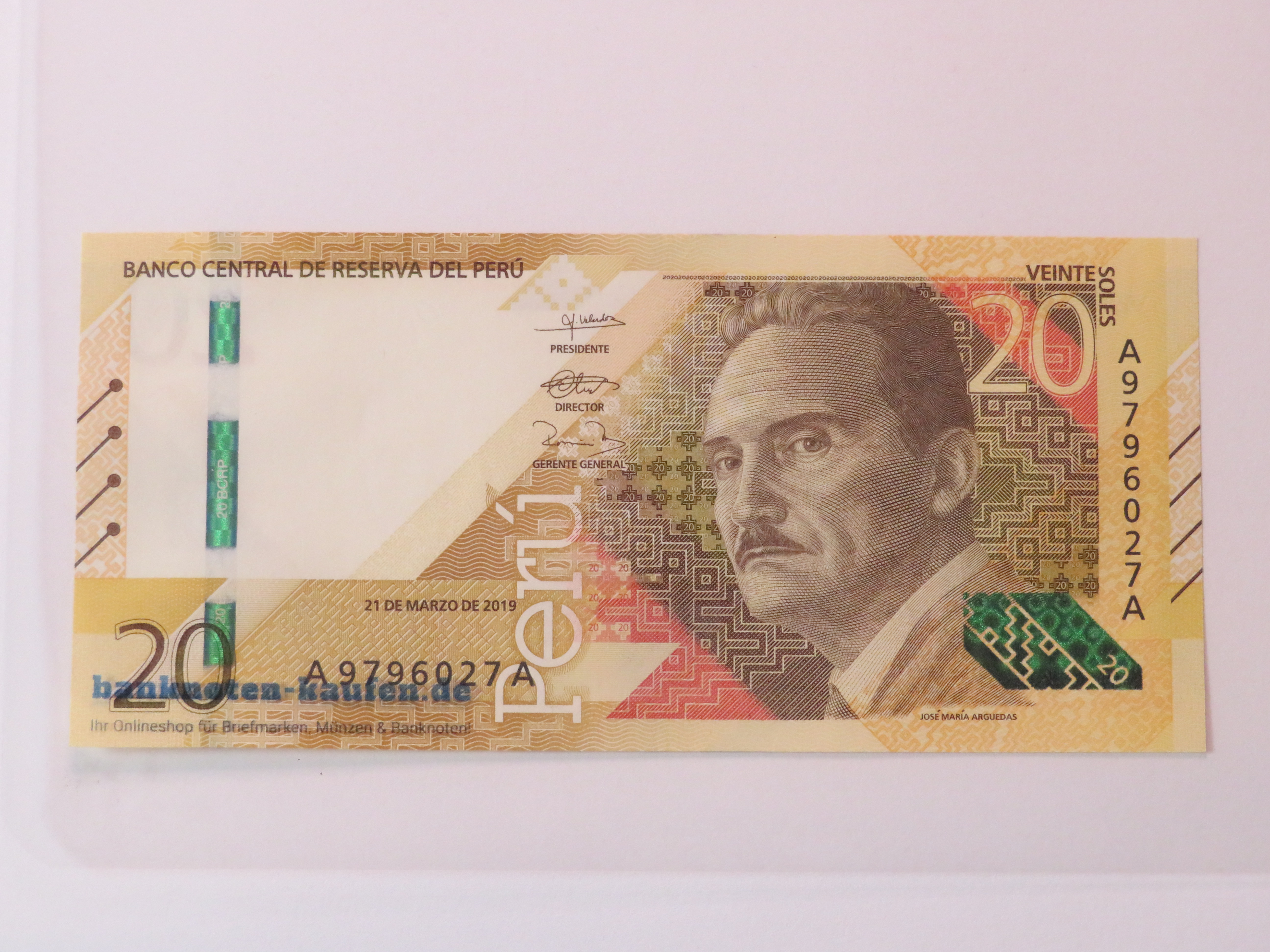 Peru - 20 Soles - UNC