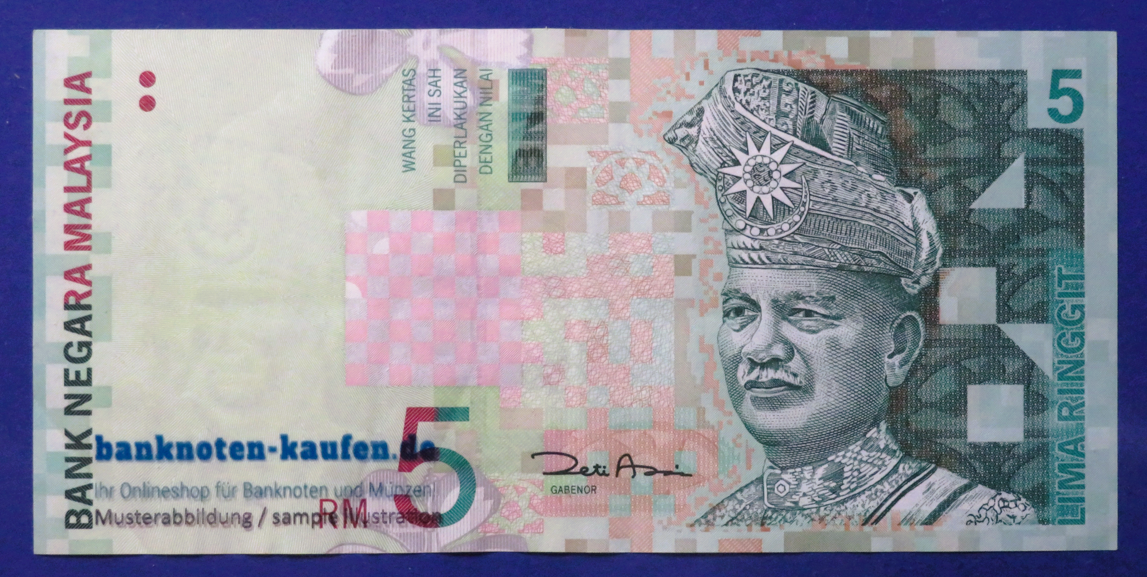Malaysia, 5 Ringgit, 2001ND, gebraucht (USED / VF), P-41b