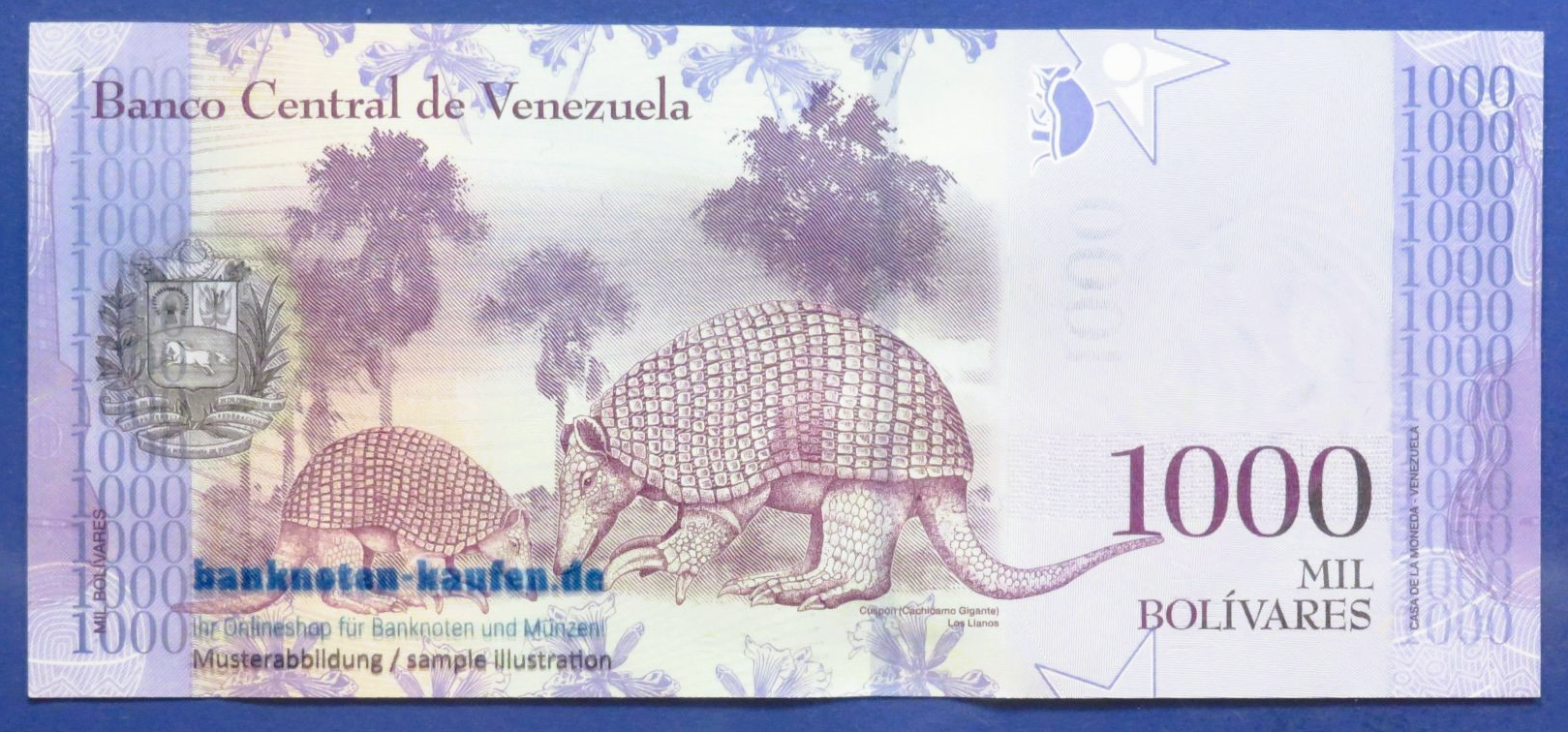 Venezuela - 1,000 Bolivares fuerte, 2017, uncirculated (UNC), P-95