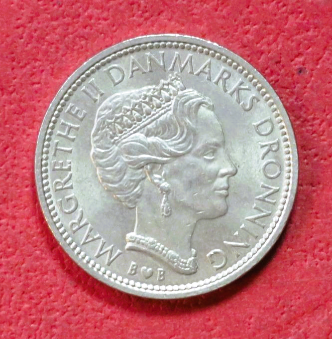 Denmark - EZM 5: 10 Kroner, 1979-88, circulated (USED / vf)