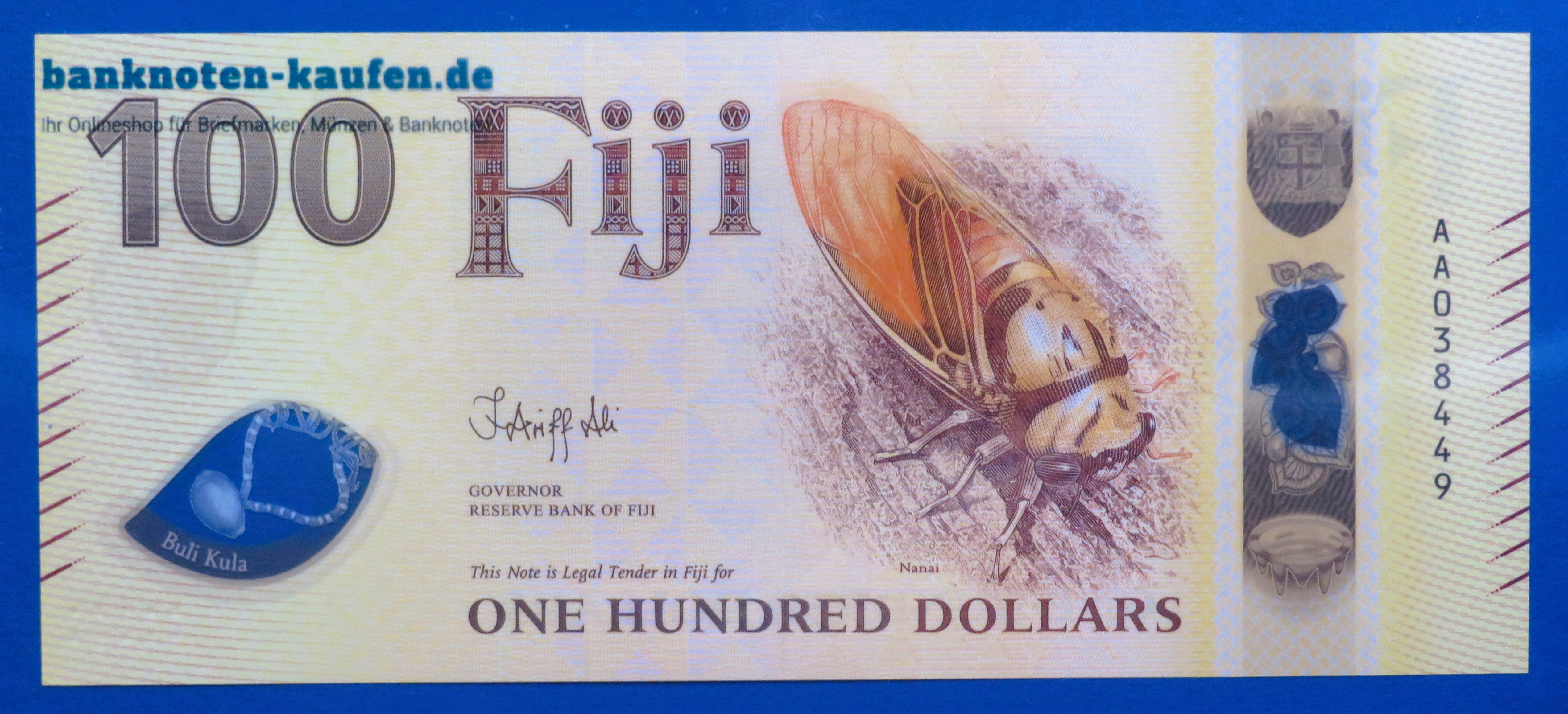 Fiji, 100 Dollars, 2025ND, uncirculated (UNC), Polymer