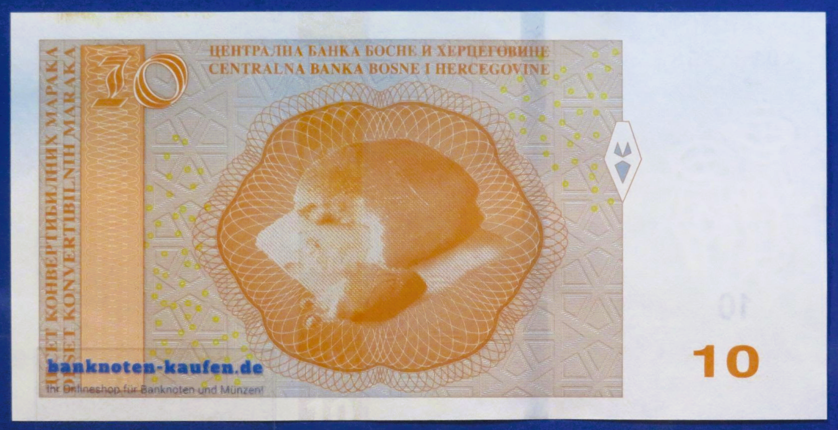 Bosnia Herzegovina, 10 Maraka, 2024, about uncirculated (AU), P-81d