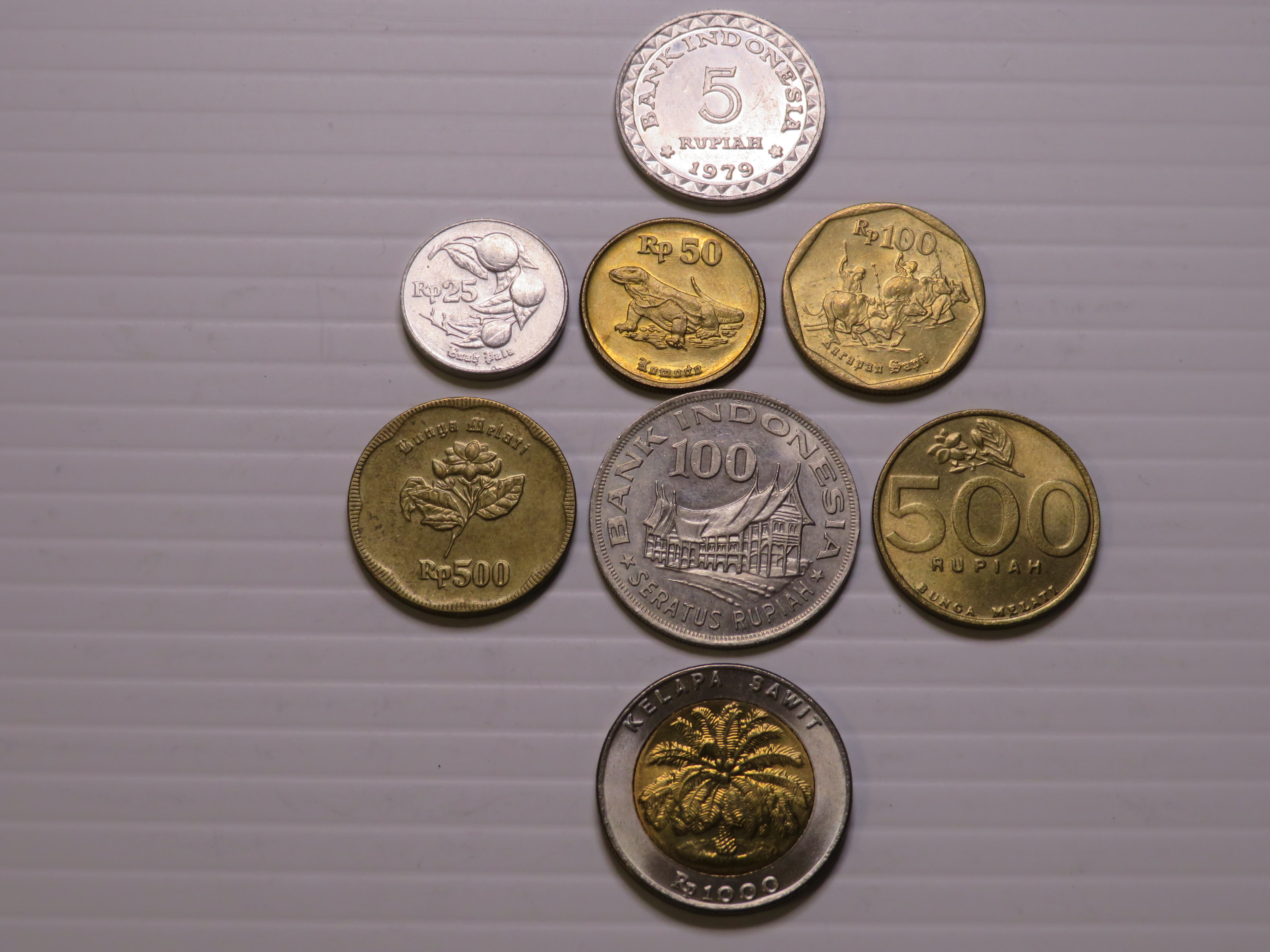 Indonesia - Coin Set 1979-1997 - USED