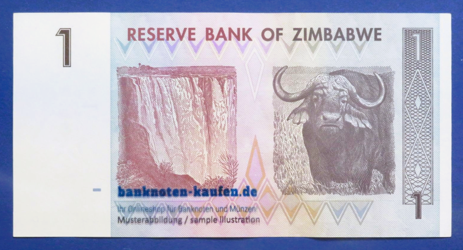 Zimbabwe, 1 Dollar, 2007, extremely fine (XF+), P-65