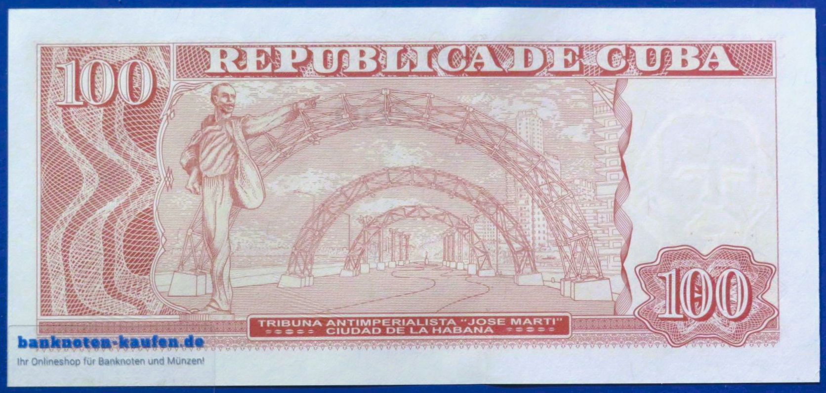 Karibik, 100 Pesos, 2024, kassenfrisch (UNC), P-129o