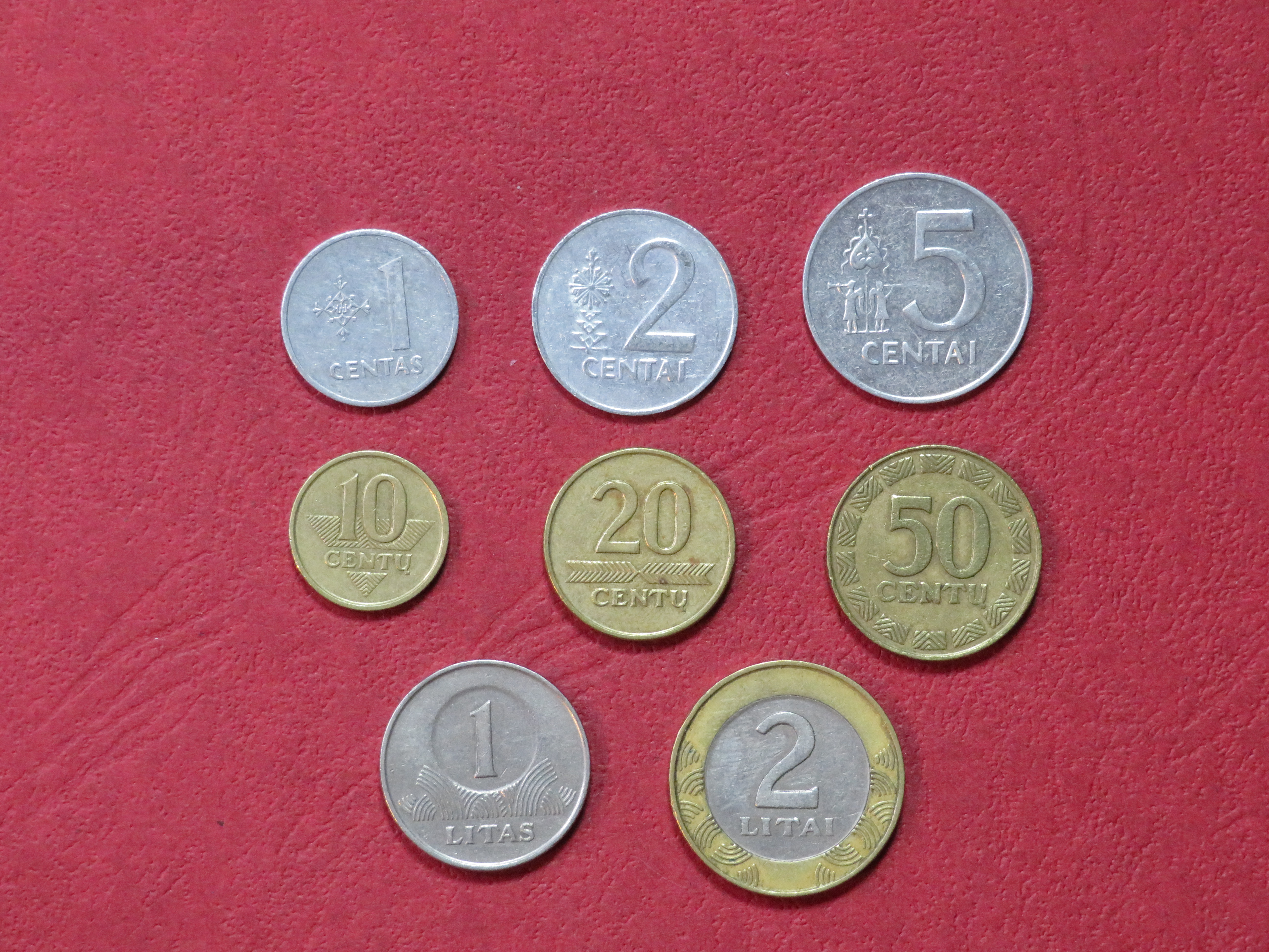 Colombia - Coin Set 1974-1981 - USED