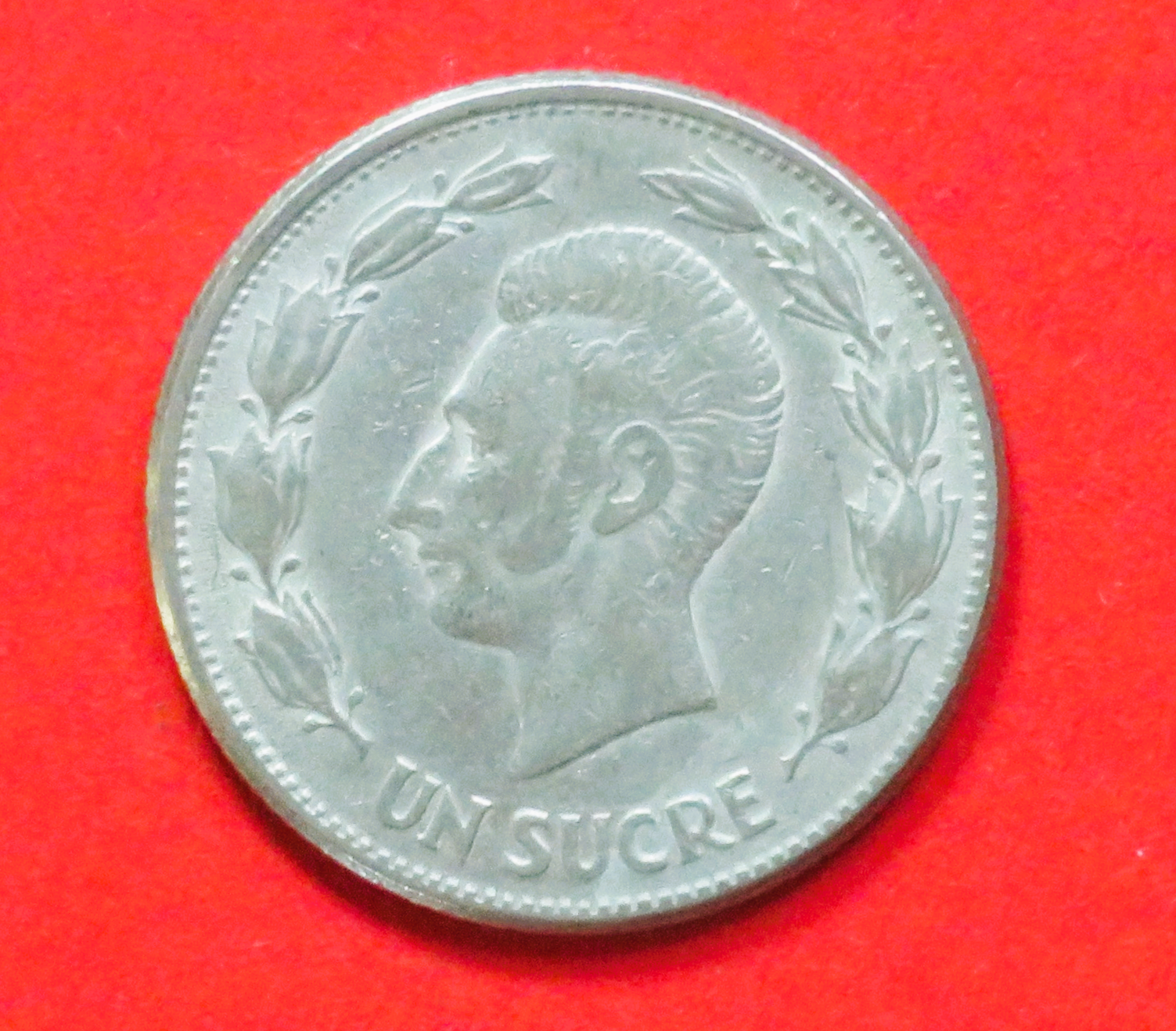 Ecuador: 1 Sucre, 1946, gebraucht (used / ss), # 72a