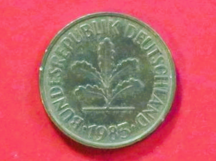 Bundesrepublik Deutschland: 5 Pfennig, 1950-2001, gebraucht (used / ss-vz), # 105