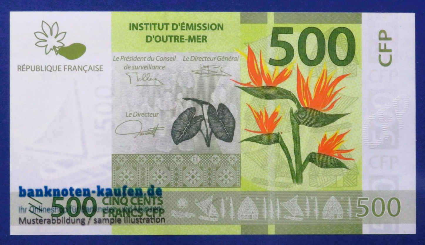 French Pacific Territories, 500 Francs CFP, 2014ND, uncirculated (UNC), P-5