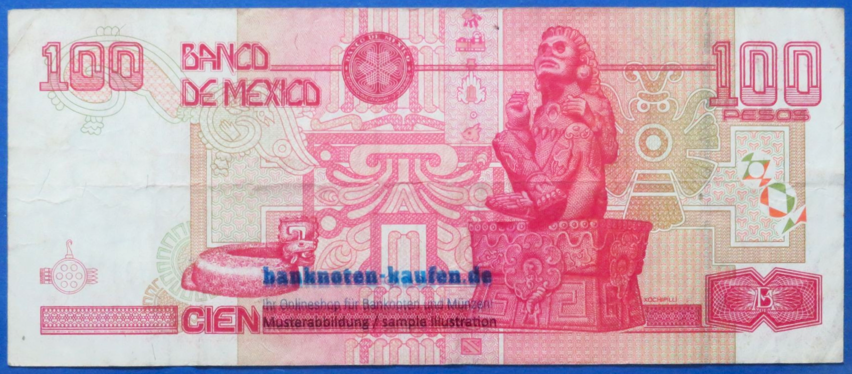 Mexiko, 100 Pesos, 1996, gebraucht (USED / VF-), P-108b