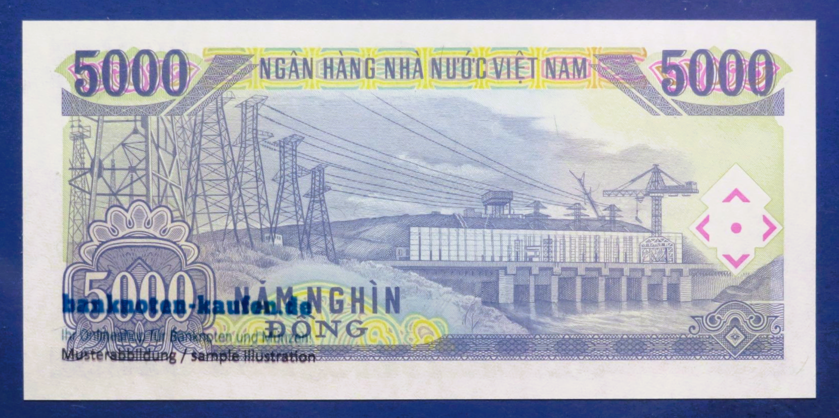 Viet Nam - 5,000 Dong, 1991, uncirculated (UNC), P-108