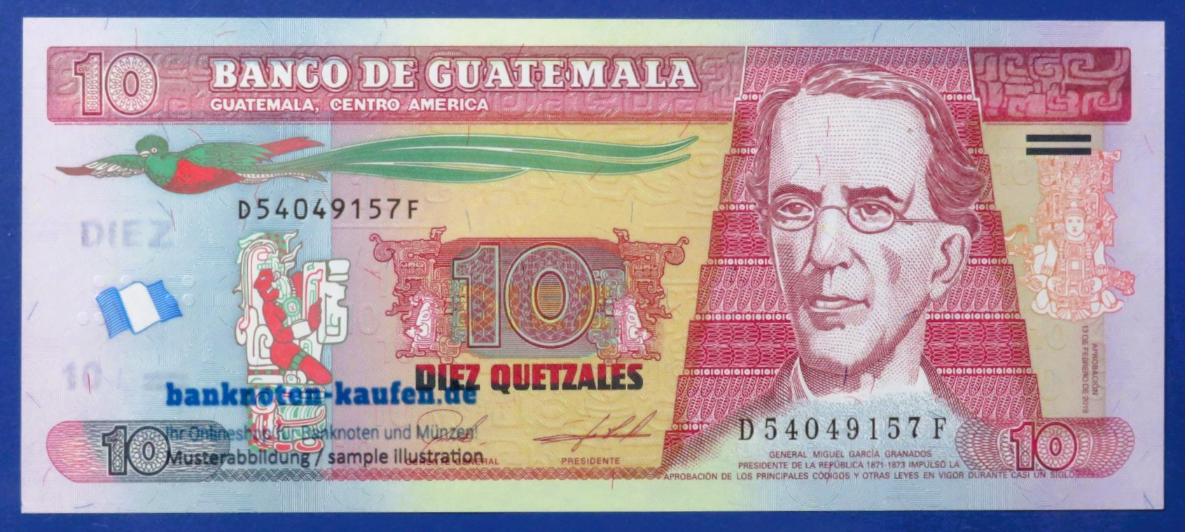 Guatemala, 10 Quetzales, 2019, uncirculated (UNC)  