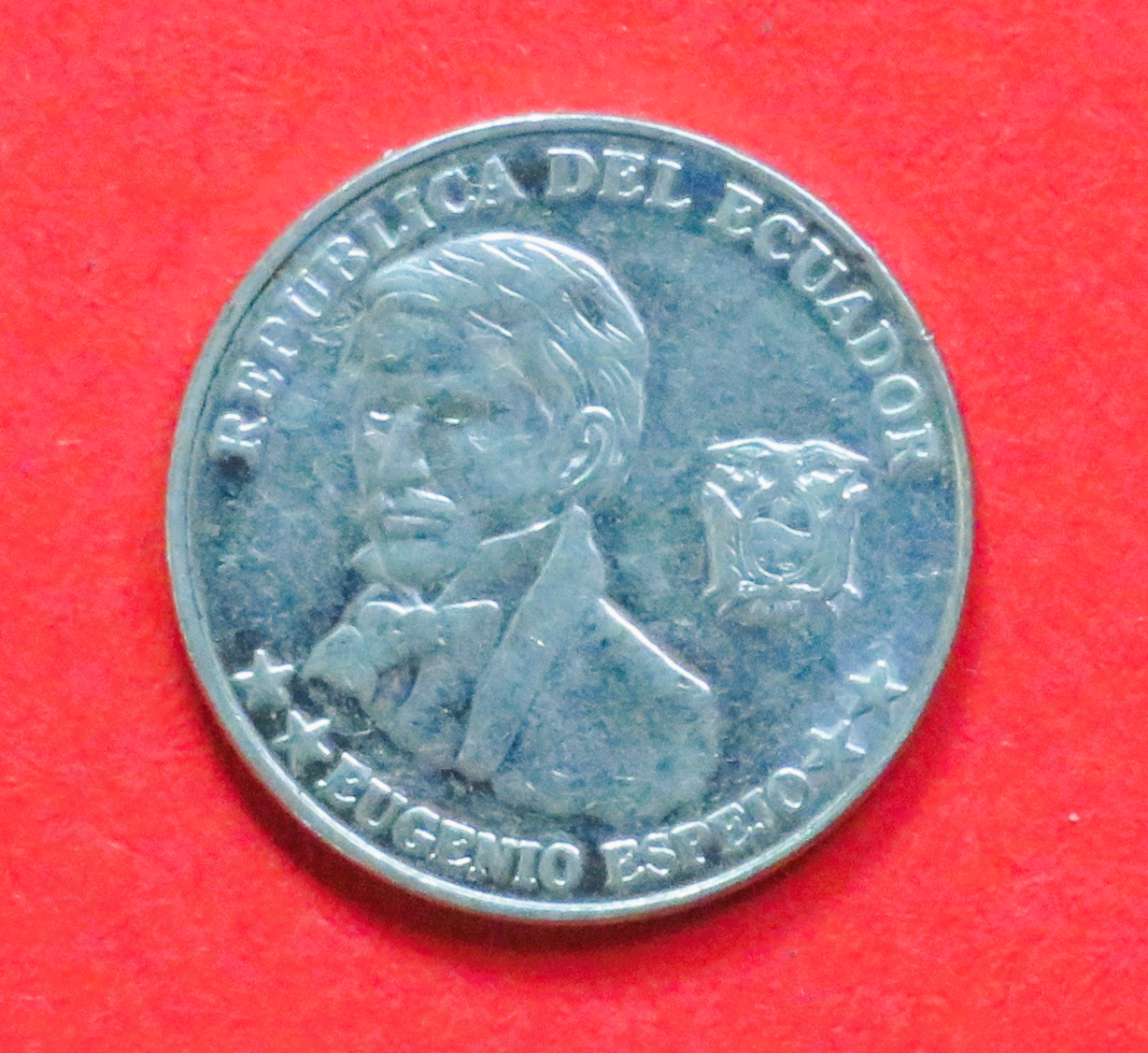Ecuador: 10 Centavos, 2000, circulated (used / vf-xf), # 102
