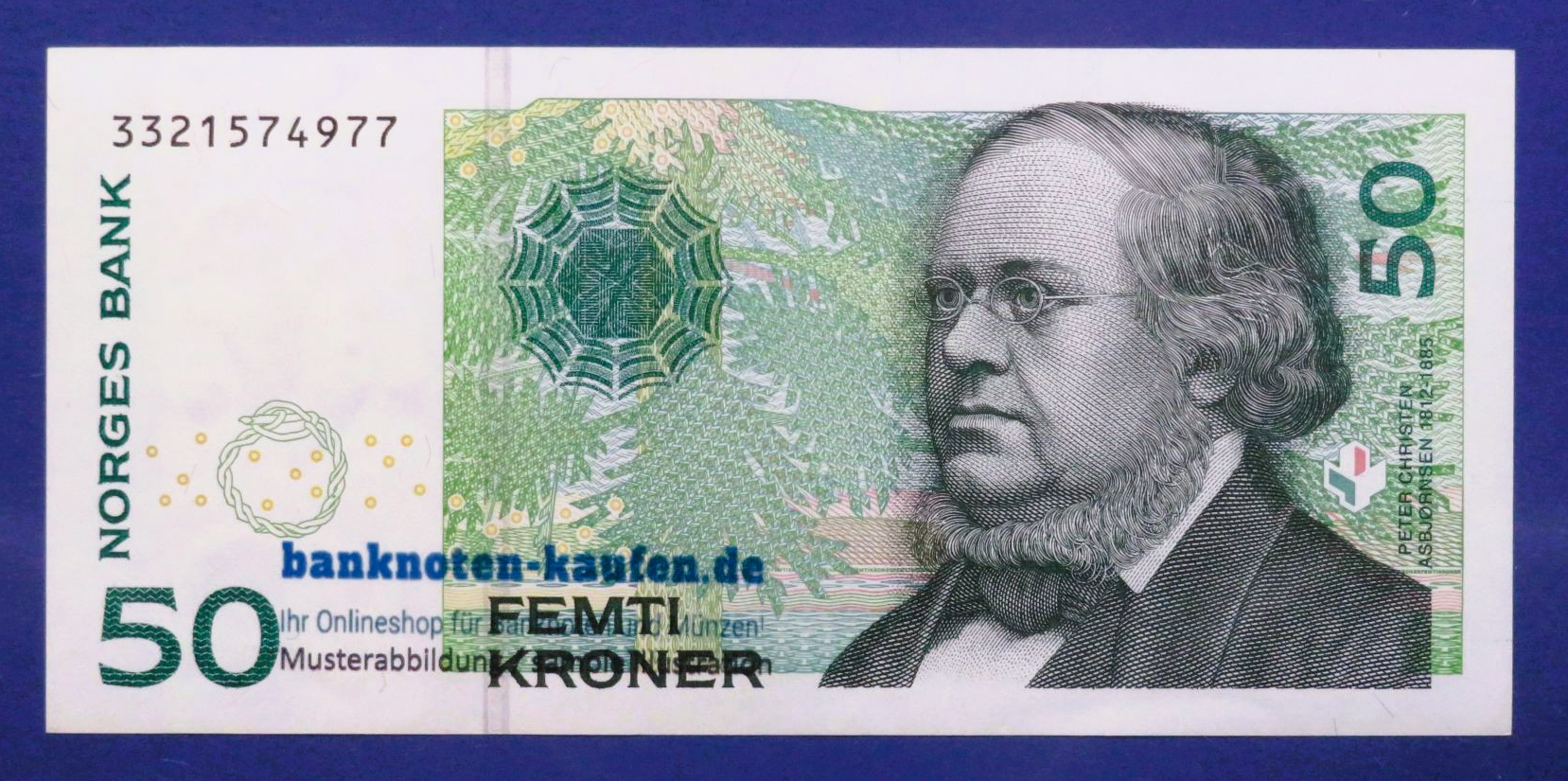 Norway, 50 Kroner, 2005, about uncirculated (AU), P-46c