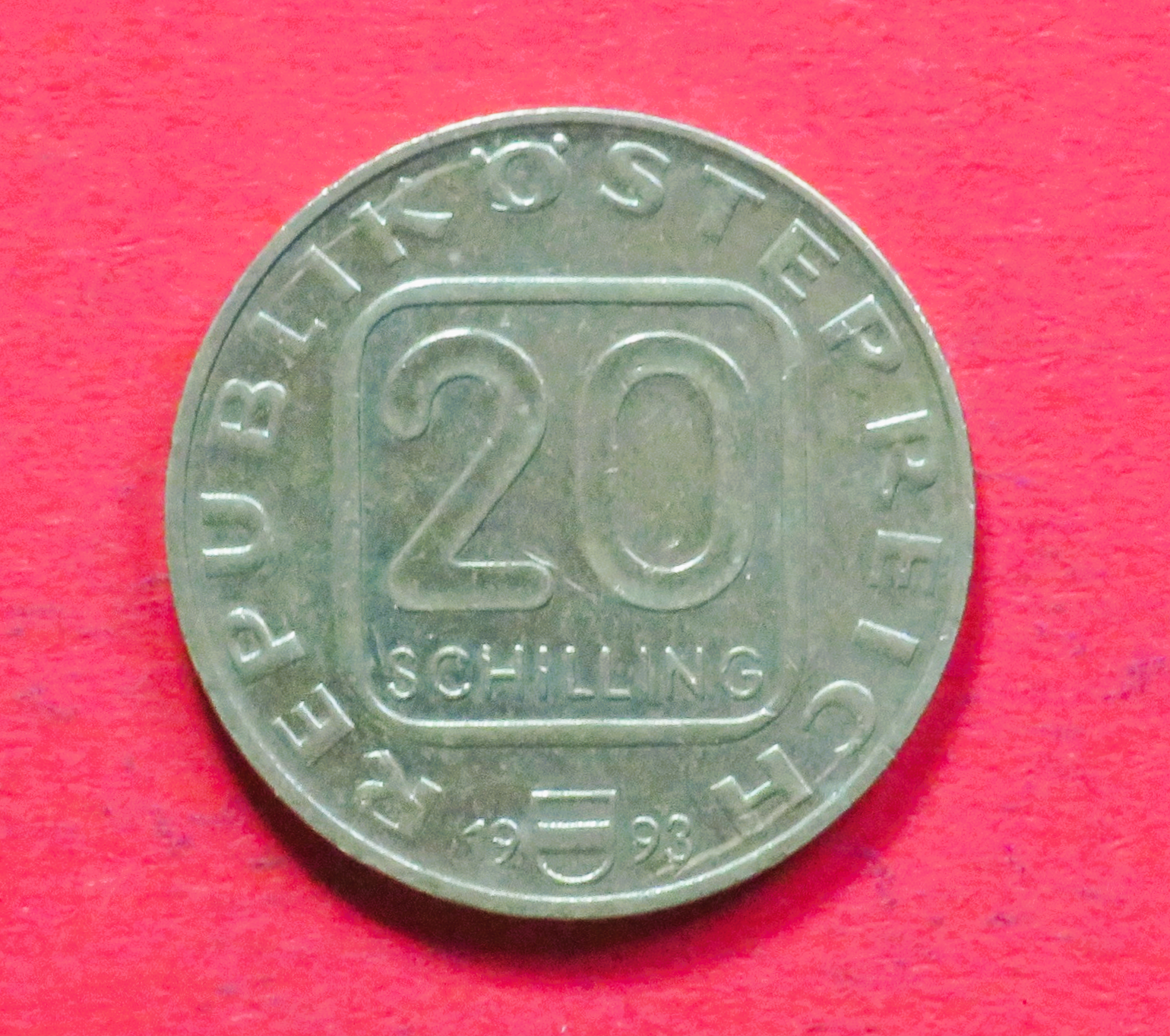 Österreich:  20 Schilling, 1982-1993, gebraucht (used / ss-vz), Gedenkausgabe, # 152