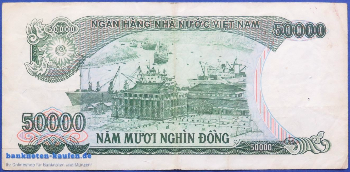 Vietnam, 50.000 Dong, 1994, gebraucht (USED / VF), P-116