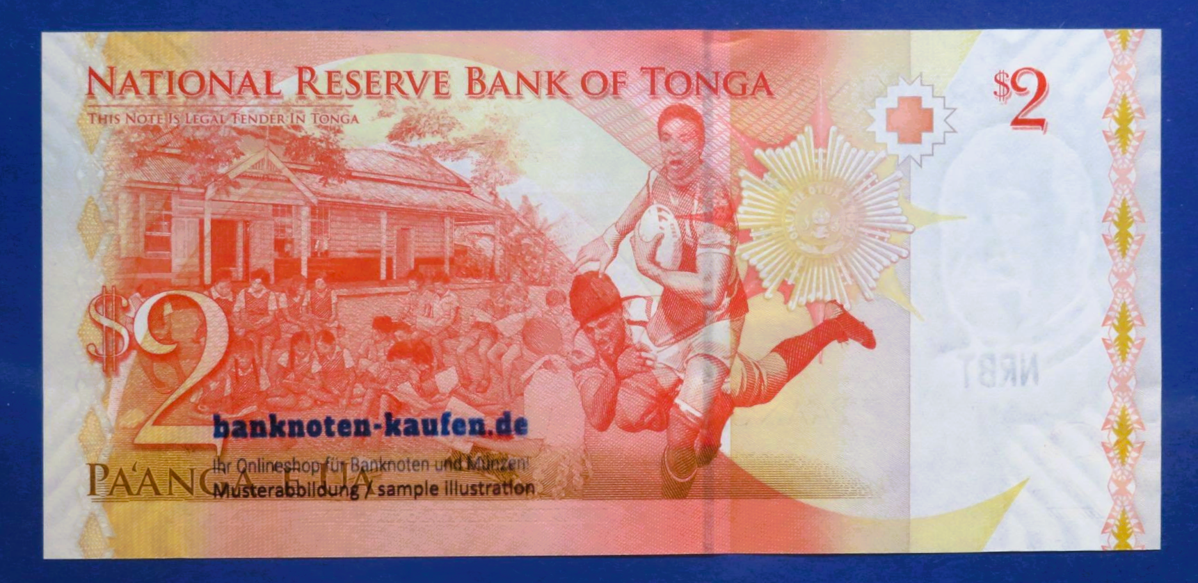 Tonga, 2 Pa`anga, 2009ND, kassenfrisch (UNC), P-38