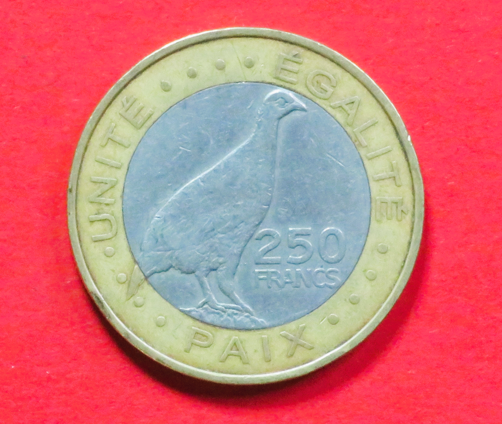 Dschibuti:  250 Francs, 2012, gebraucht (used / ss), # 39