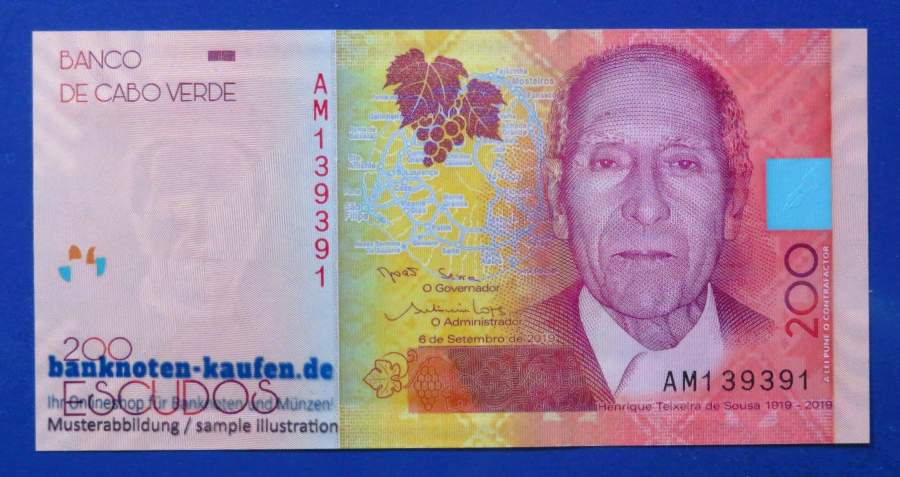 Cape Verde, 200 Escudos, 2019, uncirculated (UNC), P-76a