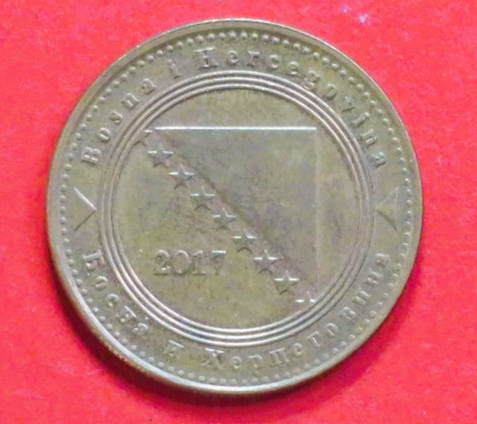 Bosnien-Herzegowina:  50 Feninga, 1998+, gebraucht (used / ss-vz), # 123