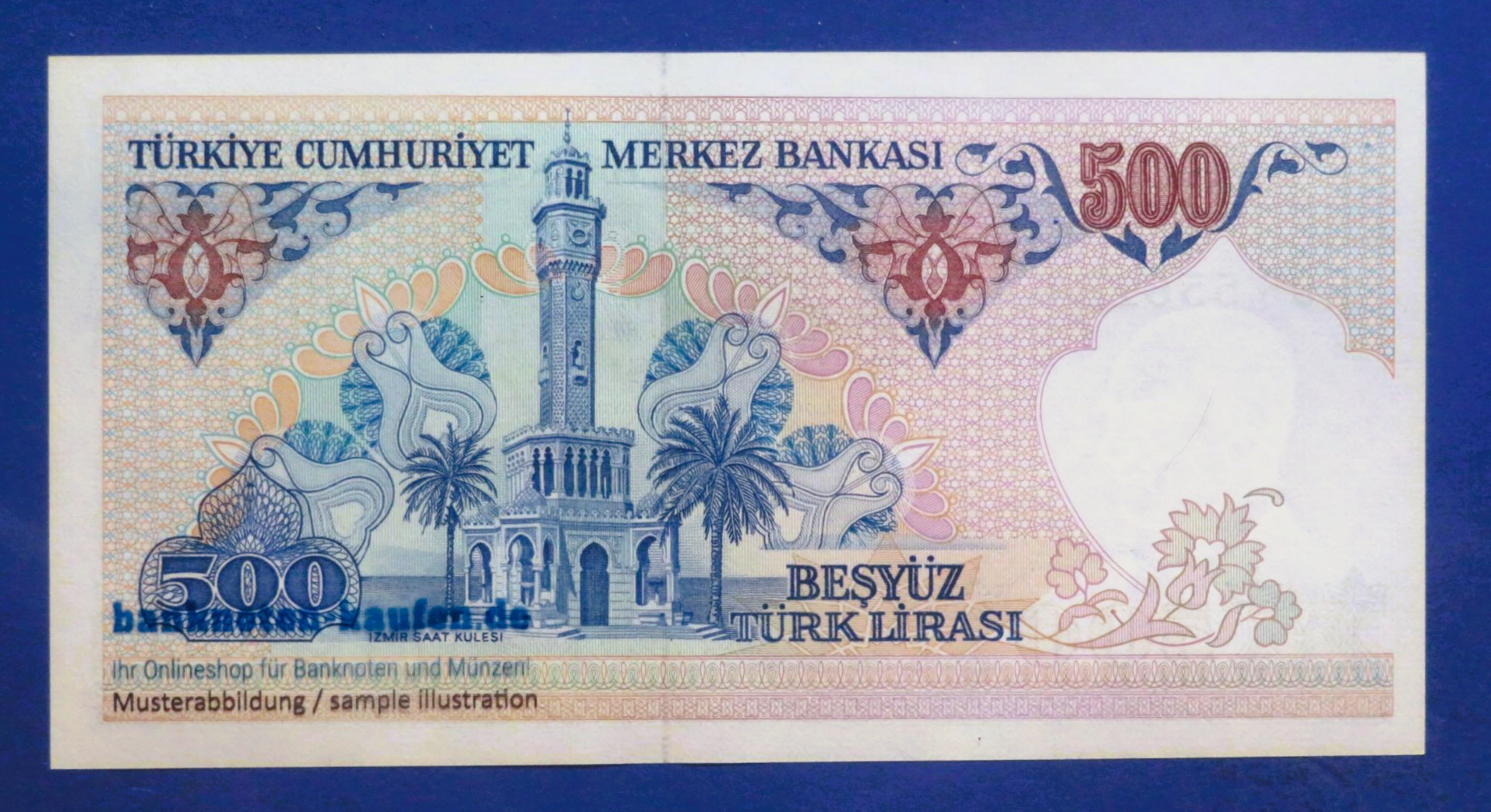 Türkei, 500 Lira, 1983, kassenfrisch (UNC), P-195