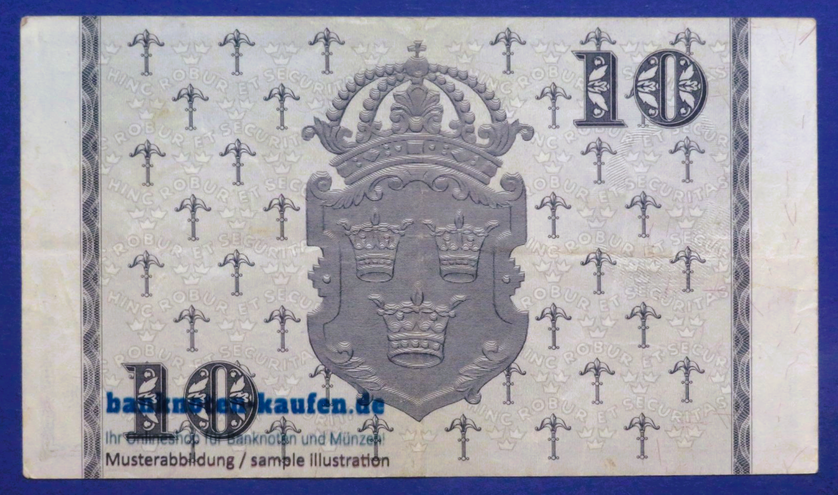 Schweden, 10 Kronor, 1956, gebraucht (USED / VF), P-43d