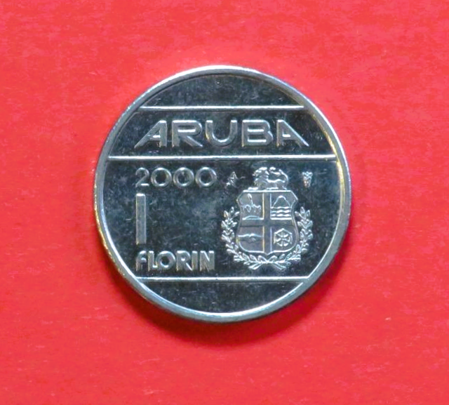 Aruba, 1 Florin, 1986-2013, circulated (USED / vf)