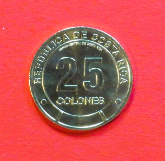 Costa Rica, 25 Colones, 2023, uncirculated (unc), State of Cuanacaste