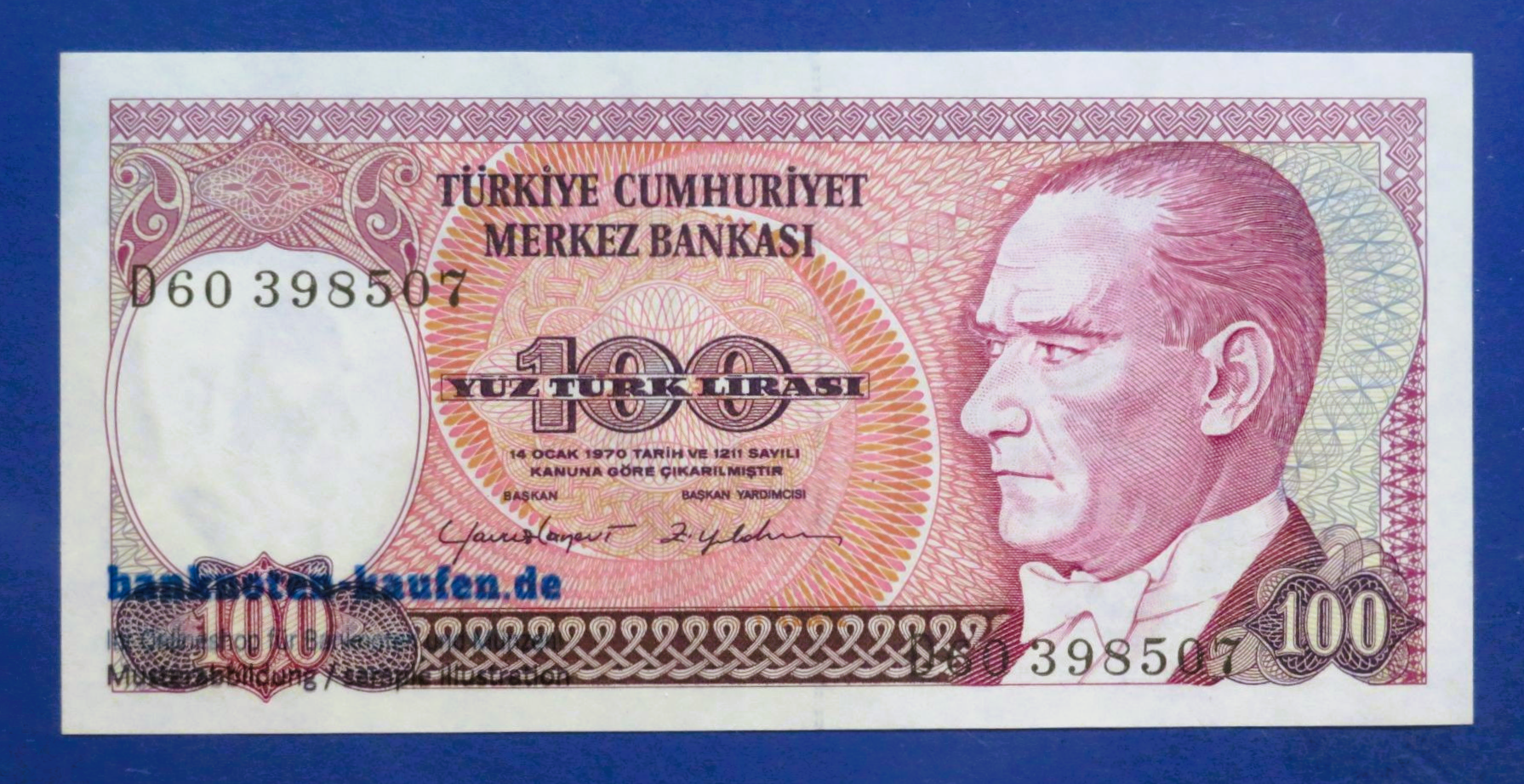 Turkey, 100 Lira, 1984, uncirculated (UNC), P-194